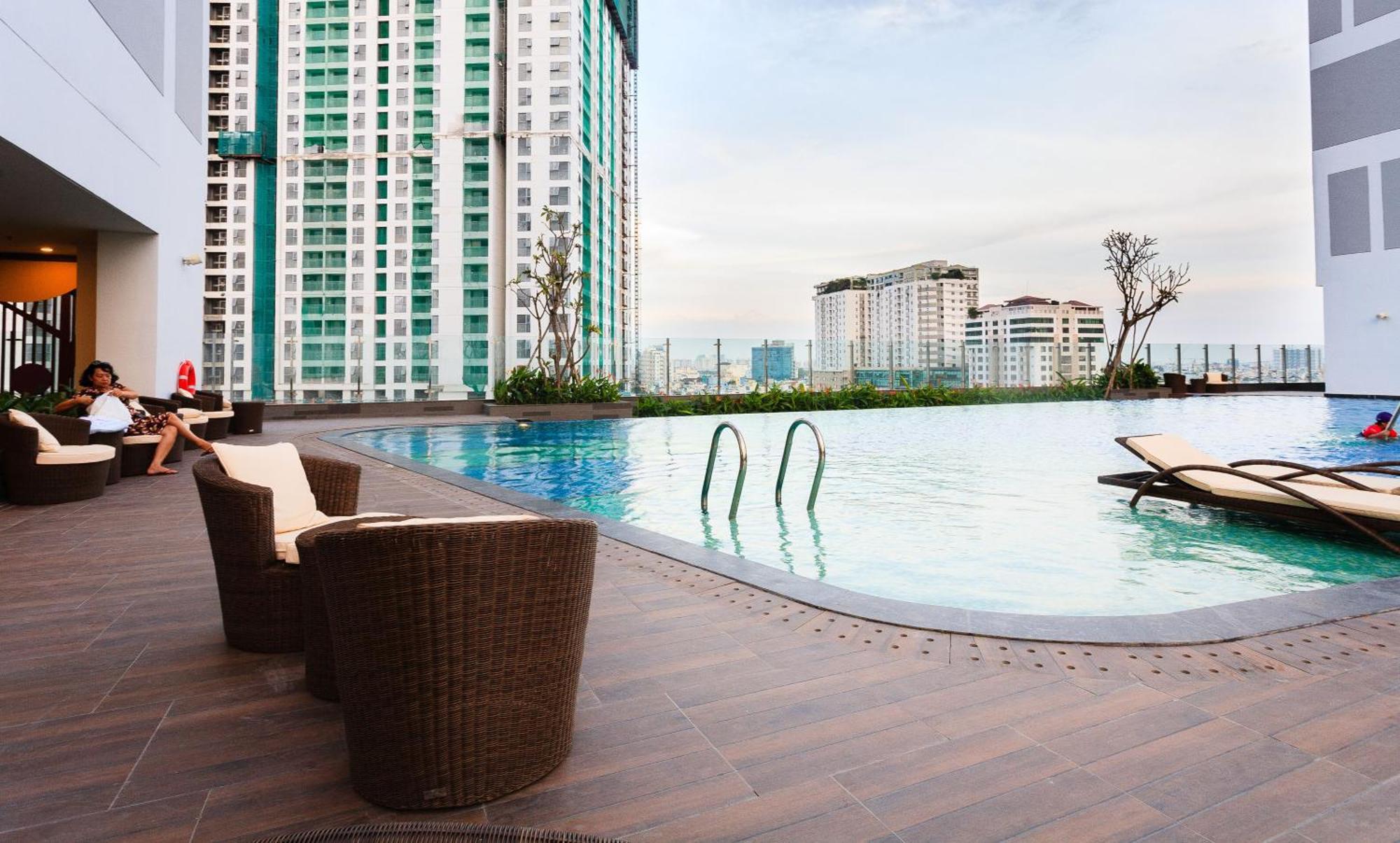 Yo'S Homes Rivergate Apartment Infinity Pool Near District 1 Хошимин Экстерьер фото