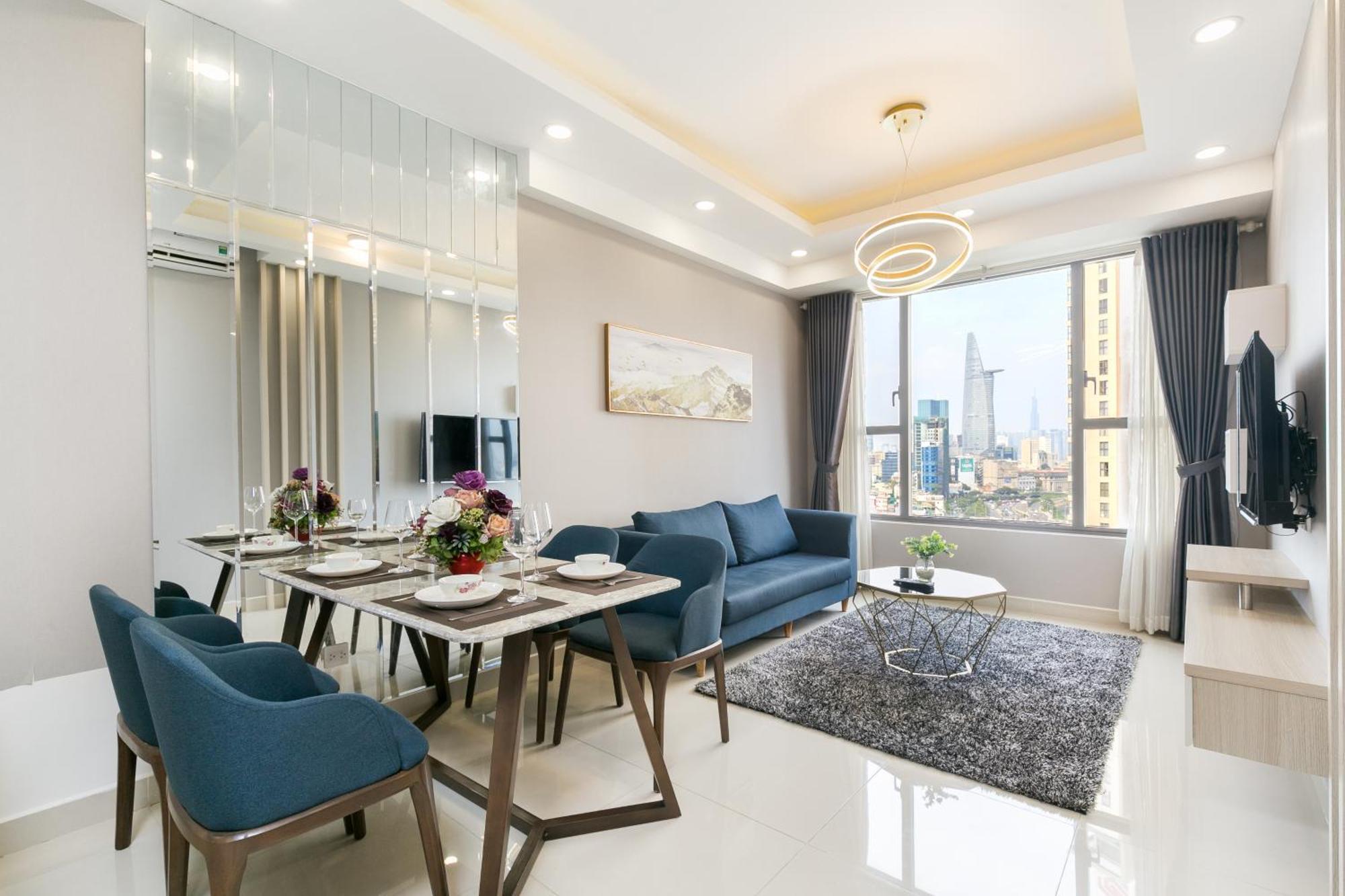 Yo'S Homes Rivergate Apartment Infinity Pool Near District 1 Хошимин Экстерьер фото