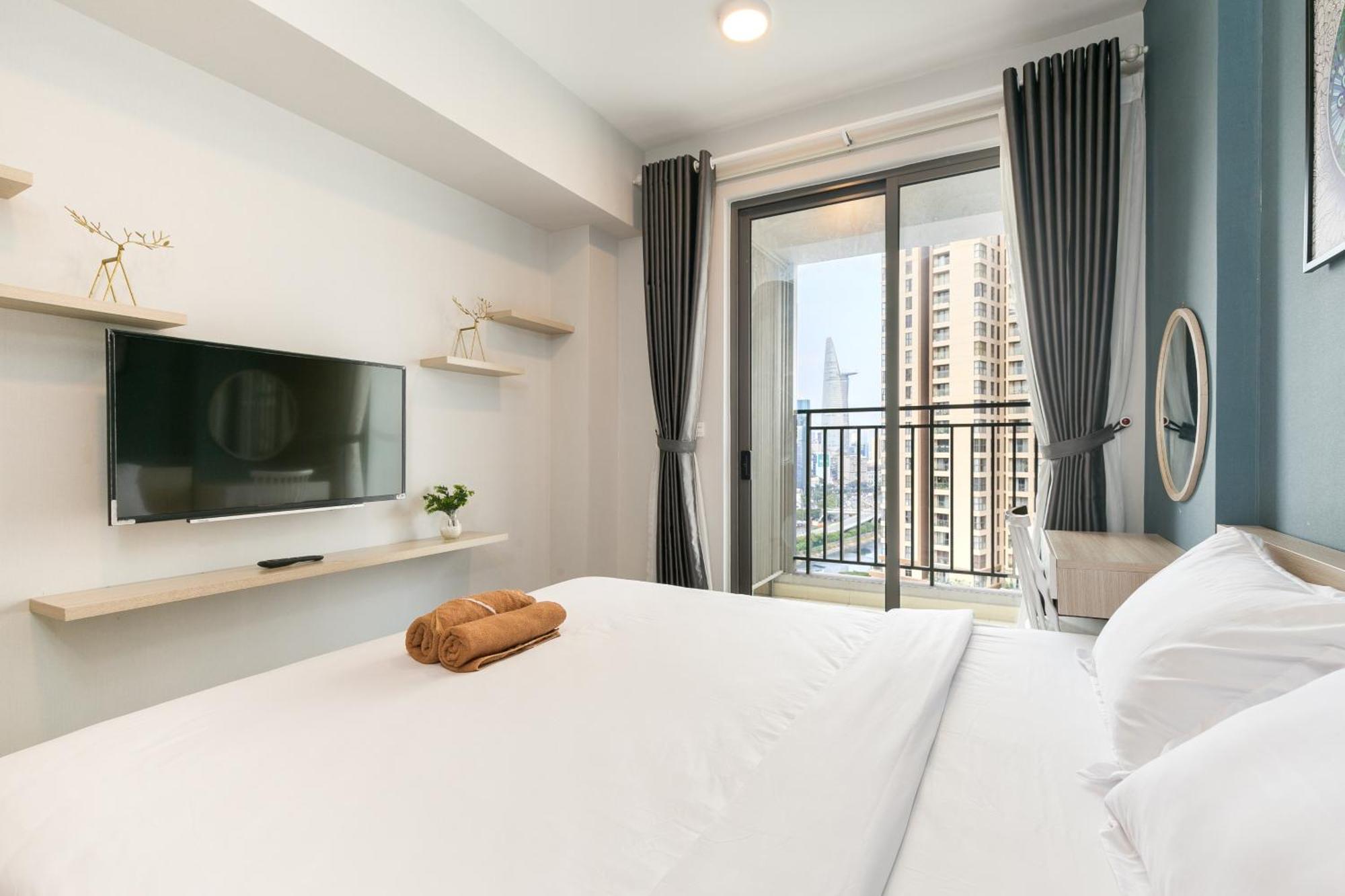 Yo'S Homes Rivergate Apartment Infinity Pool Near District 1 Хошимин Экстерьер фото
