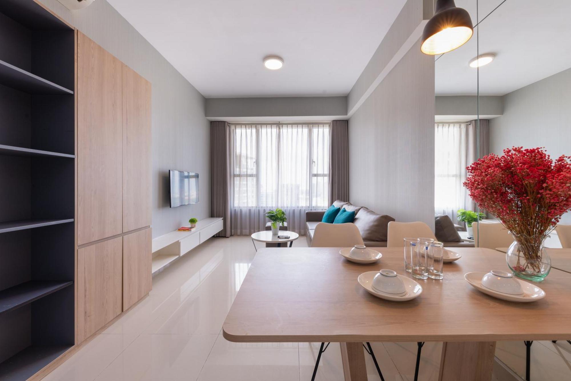 Yo'S Homes Rivergate Apartment Infinity Pool Near District 1 Хошимин Экстерьер фото